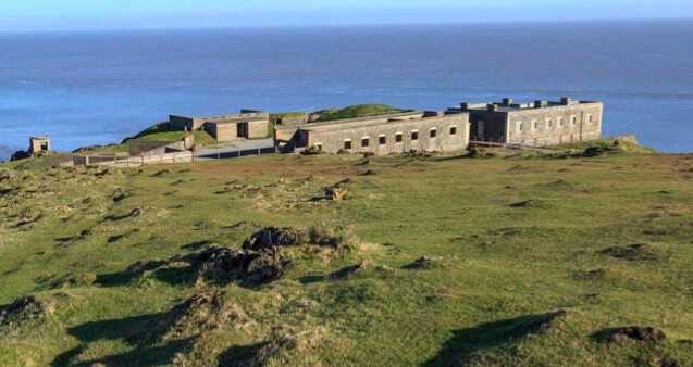 Drone photo of Brean